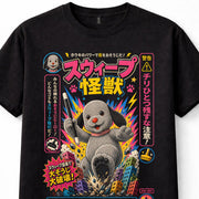 Sweep Sooty Show Japanese Kaiju Puppet TV Nostalgia Graphic Unisex T-Shirt