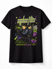 Syphon Filter T-Shirt Retro Gaming Graphic Tee PlayStation Stealth Shooter Game Character Shirt Gabe Logan Action Espionage Game Adults & Kids Unisex T-Shirt