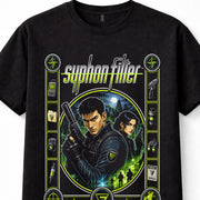 Syphon Filter Gabe Logan Lian Xing Retro Gaming Unisex T-Shirt