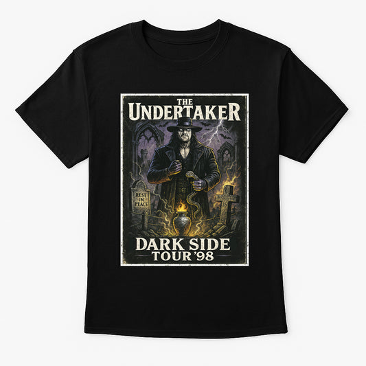 The Undertaker Dark Side Tour ’98 Attitude Era Unisex Adults & Kids T-Shirt