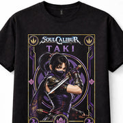 Soul Calibur Taki Ninja Samurai Sword Fighting Game Black Unisex T-Shirt