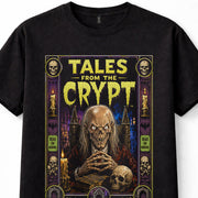 Tales From The Crypt Crypt Keeper Horror Gothic 90s TV Black Unisex T-Shirt
