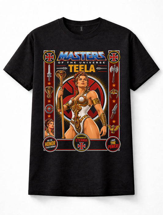 Masters of the Universe Teela Eternia Heroine Grayskull Unisex T-Shirt