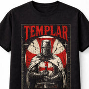 Templar Non Nobis Domine Crusader Knight Medieval Cross Unisex T-Shirt