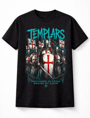 Templar Knights Crusader Medieval Warrior Gothic Unisex T-Shirt