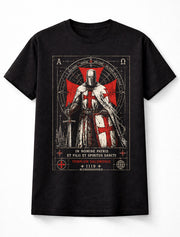 Templar Knight Medieval Crusader Faith Warrior Graphic Unisex T-Shirt