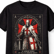 Templar Knight Medieval Crusader Faith Warrior Graphic Unisex T-Shirt