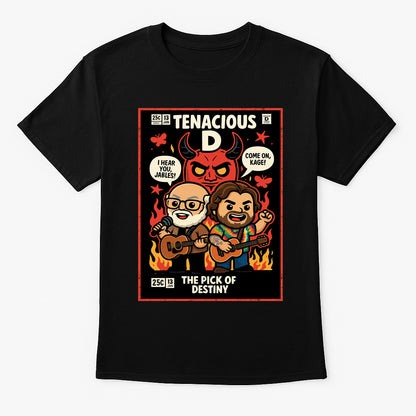 Tenacious D Tribute Comedy Rock Funko Pop Style Unisex T-Shirt