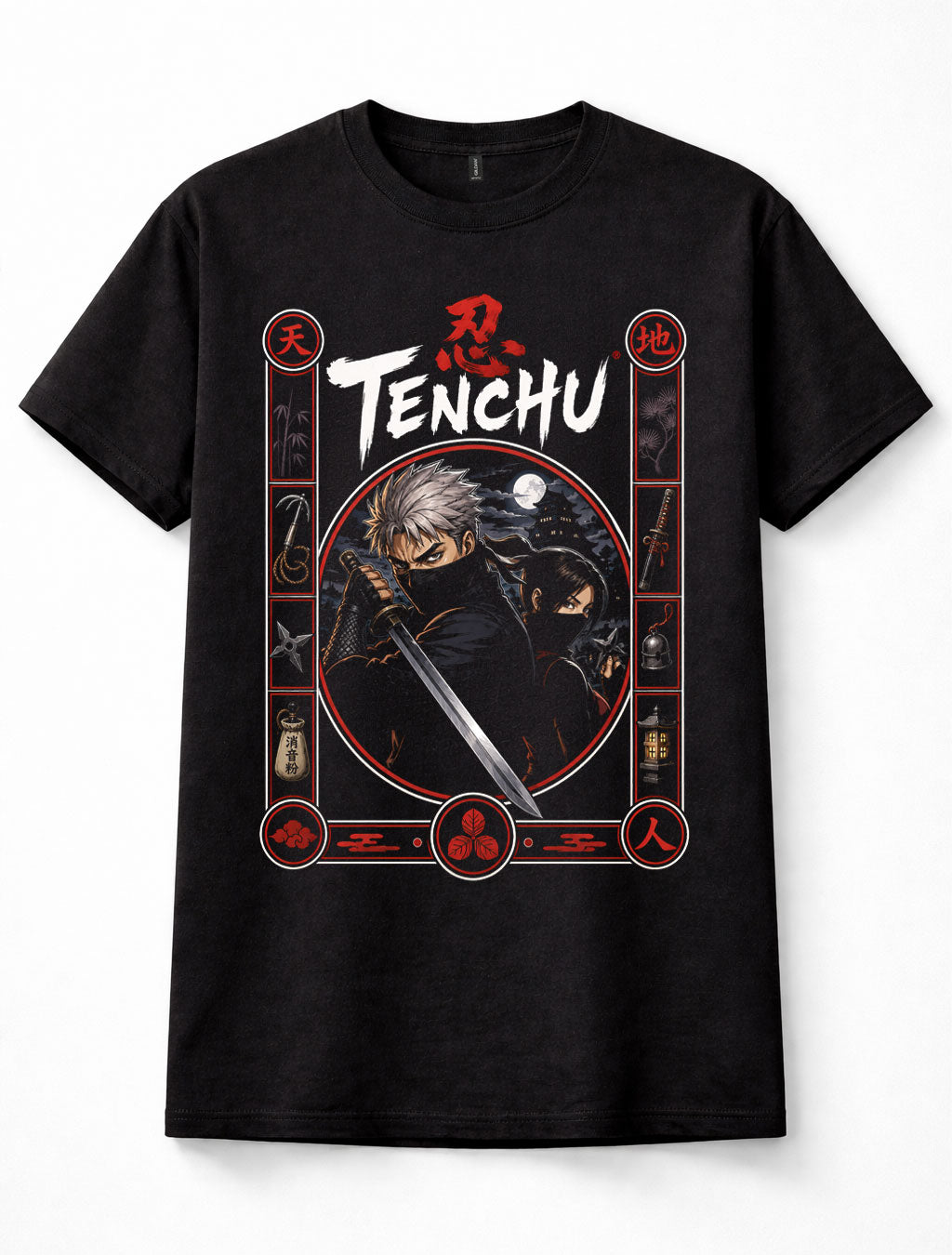 Tenchu Stealth Assassins Rikimaru Ayame Ninja Retro Gaming Unisex T-Shirt
