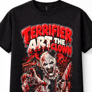 Terrifier Art The Clown Horror Slasher Bloody Carnival Unisex T-Shirt