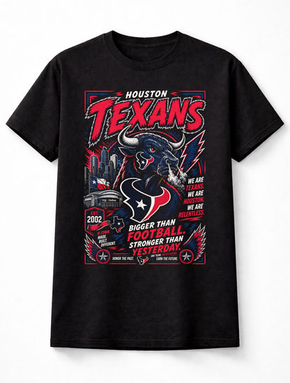 Houston Texans NFL Football Fan Gift H-Town Pride Unisex T-Shirt