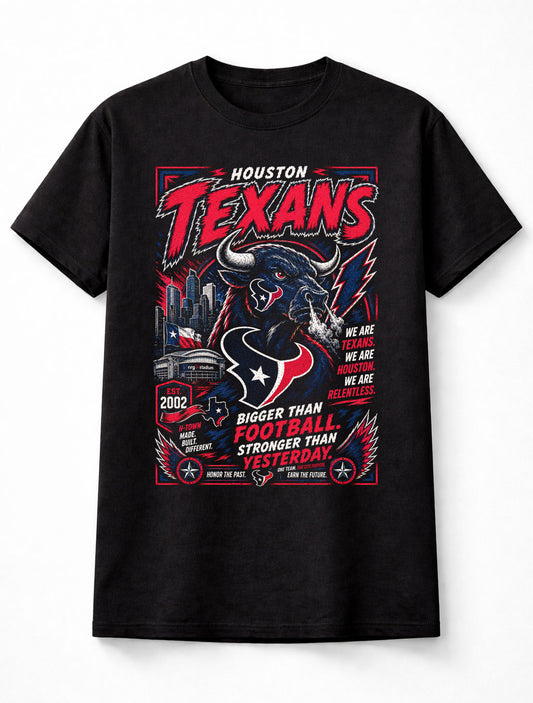 Houston Texans NFL Football Fan Gift H-Town Pride Unisex T-Shirt