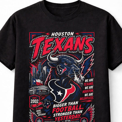 Houston Texans NFL Football Fan Gift H-Town Pride Unisex T-Shirt