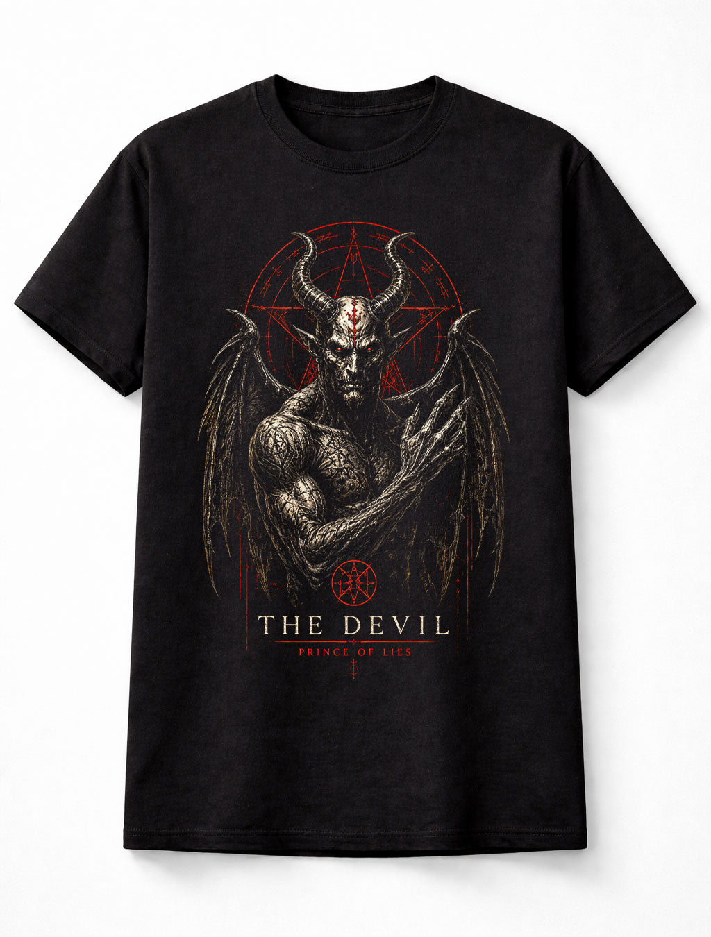 The Devil Prince of Lies Demon Gothic Horror Metal Unisex T-Shirt