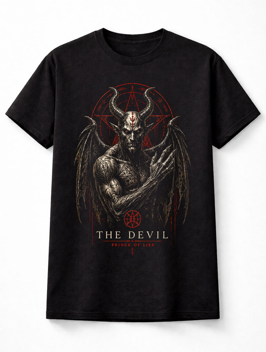 The Devil Prince of Lies Demon Gothic Horror Metal Unisex T-Shirt