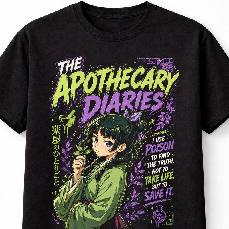 The Apothecary Diaries Maomao Anime Herbalist Mystery Adults & Kids Unisex T-Shirt