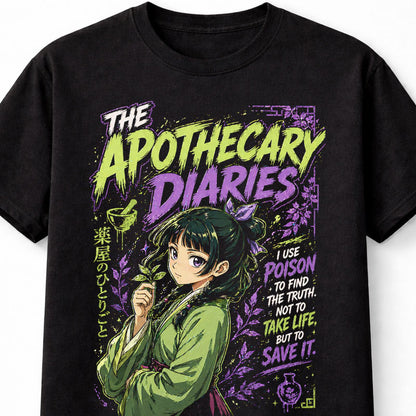 The Apothecary Diaries Maomao Anime Herbalist Mystery Adults & Kids Unisex T-Shirt