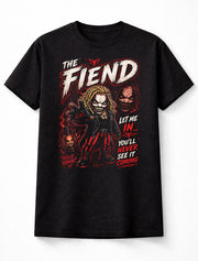 The Fiend Let Me In Horror Mask WWE Wrestling Graphic Unisex T-Shirt