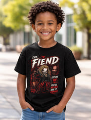 The Fiend Let Me In Horror Mask WWE Wrestling Graphic Unisex T-Shirt
