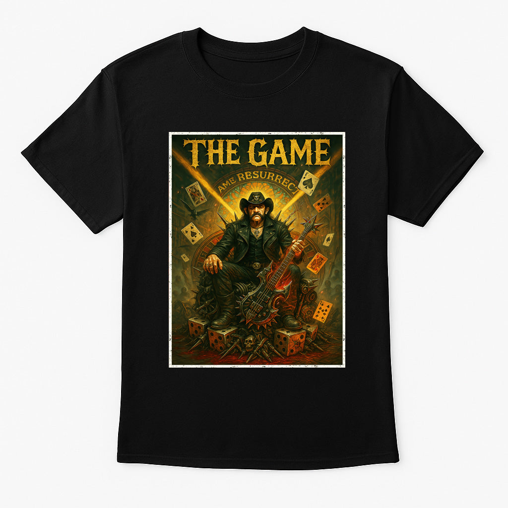 Motörhead The Game Unisex T-Shirt Lemmy Kilmister Triple H Theme Tee