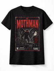 The Mothman Cryptid Monster Vintage Horror VHS Unisex T-Shirt