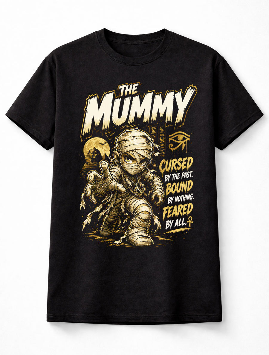 The Mummy Egyptian Curse Horror Tomb Vintage Gothic Monster Unisex T-Shirt