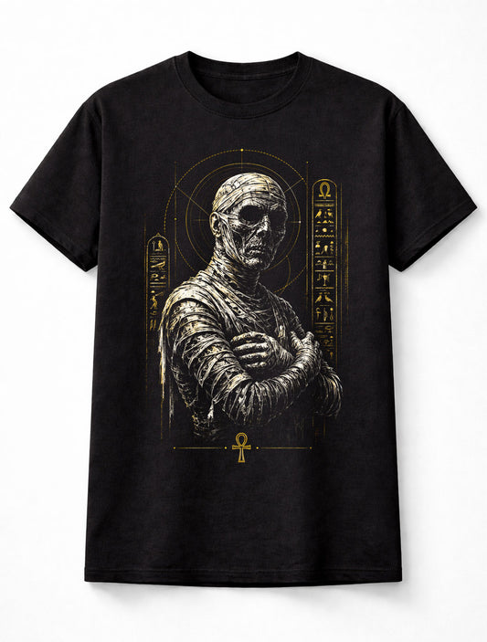 Ancient Egyptian Mummy Gothic Horror Monster Unisex T-Shirt