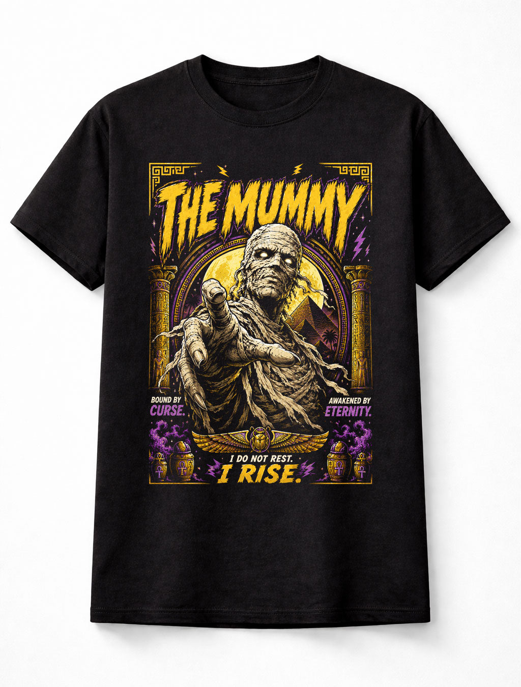 The Mummy Classic Horror Monster Egyptian Gothic Unisex T-Shirt