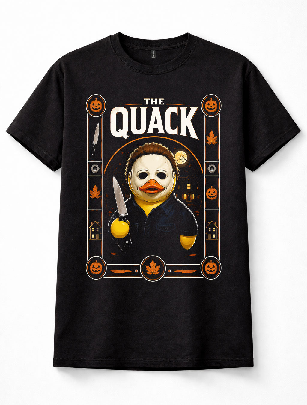 The Quack Halloween Michael Myers Horror Slasher Movie Duck Unisex T-Shirt