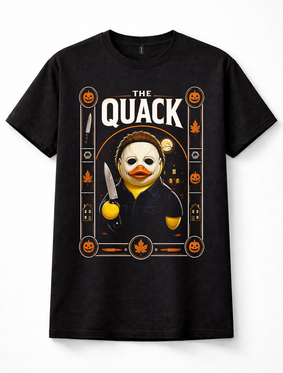 The Quack Halloween Michael Myers Horror Slasher Movie Duck Unisex T-Shirt