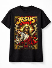 Jesus Christ The Way The Truth The Life John 14:6 Christian Faith Unisex T-Shirt