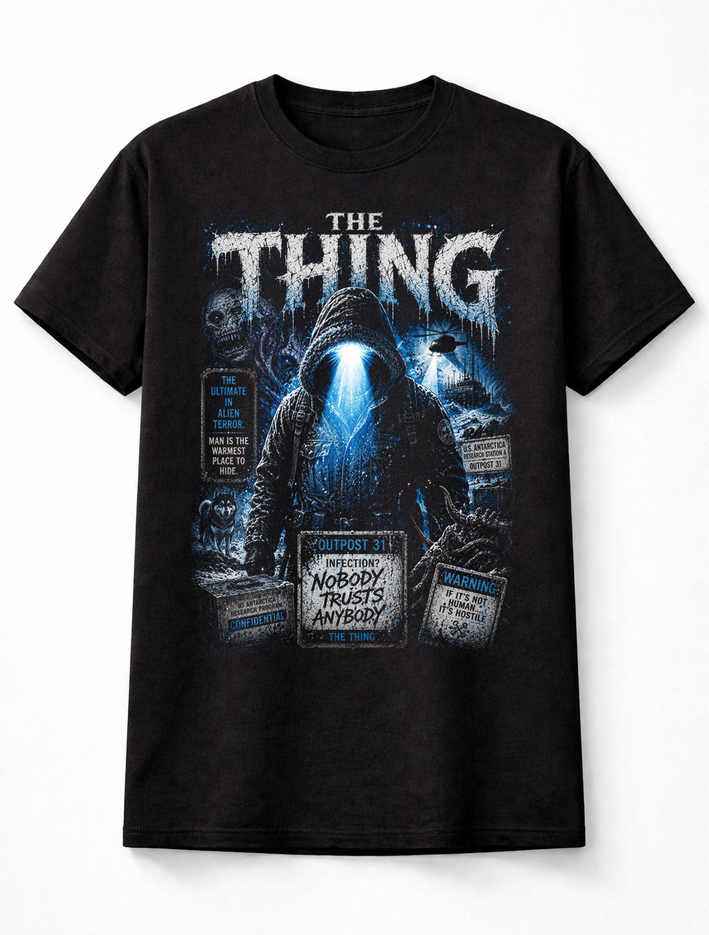 The Thing Outpost 31 John Carpenter Horror Unisex T-Shirt