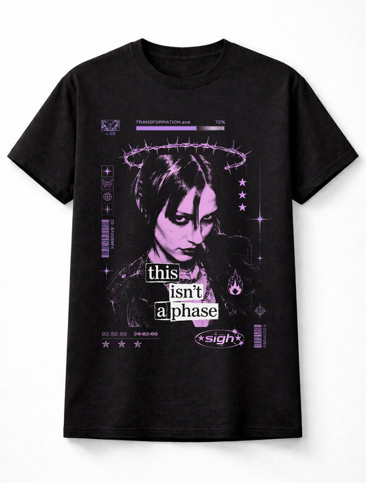 This Isn’t A Phase Goth Girl Cyber Y2K Unisex T-Shirt