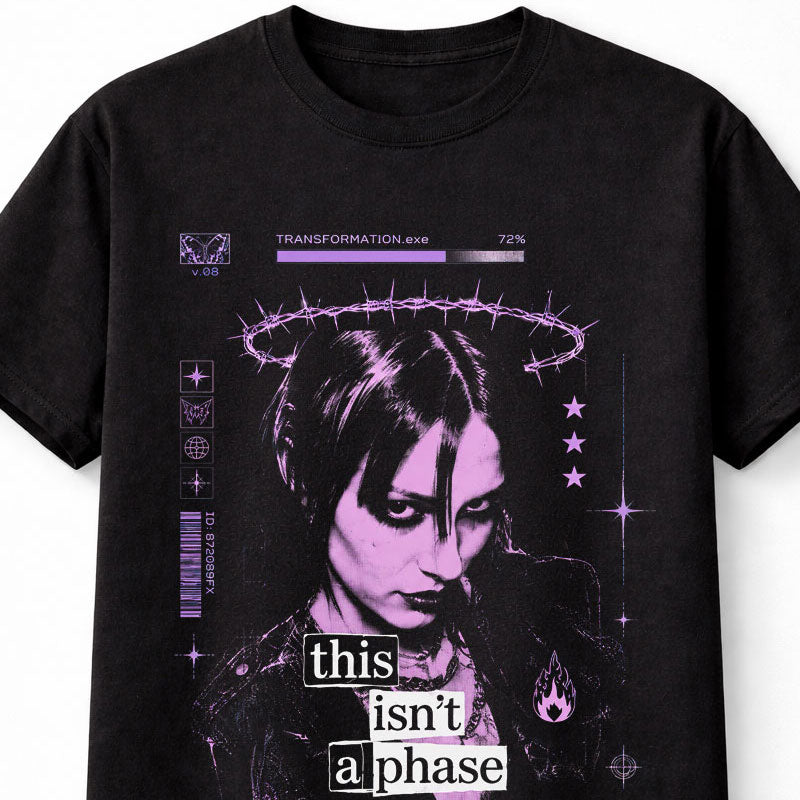 This Isn’t A Phase Goth Girl Cyber Y2K Unisex T-Shirt