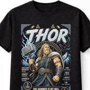 Thor Mjolnir Viking God of Thunder Norse Mythology Unisex T-Shirt