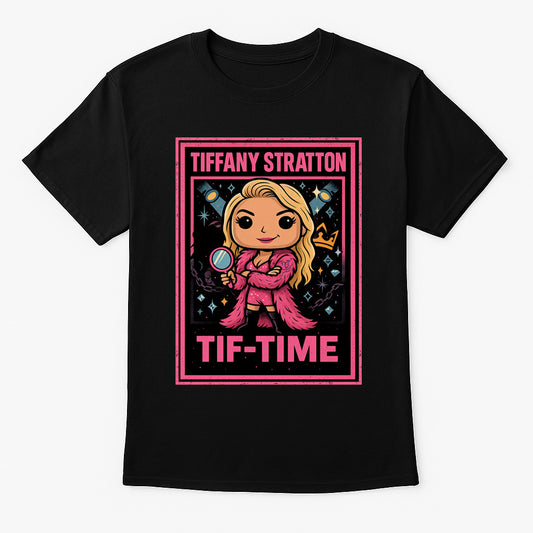 Tiffany Stratton “Tiff-Time” Pop Comic Wrestling Unisex T-Shirt Center of the Universe Edition