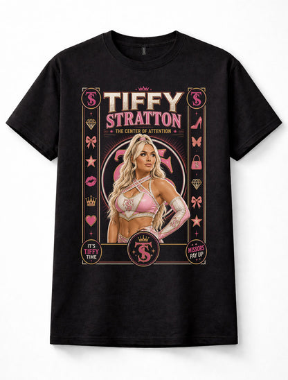 Tiffany Stratton WWE Tiffy Time Women's Wrestling Unisex T-Shirt
