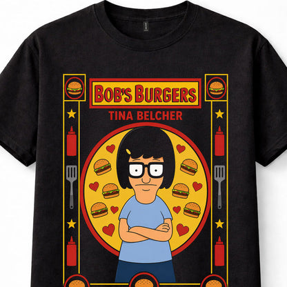 Bob's Burgers Tina Belcher Cartoon Comedy Graphic Unisex T-Shirt