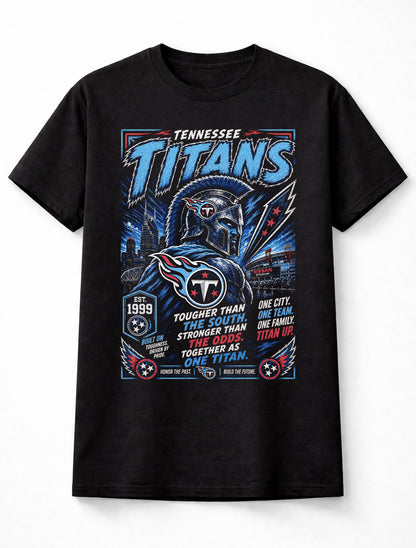 Tennessee Titans NFL Football Fan Gift Titan Up Pride Unisex T-Shirt