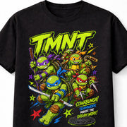TMNT Ninja Turtles Cowabunga Teamwork Cartoon Unisex T-Shirt