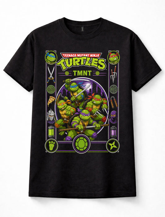 Teenage Mutant Ninja Turtles TMNT Cartoon Heroes Unisex T-Shirt