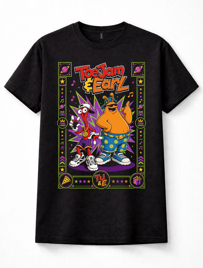 ToeJam & Earl Retro Sega Genesis Video Game Gamer Unisex T-Shirt