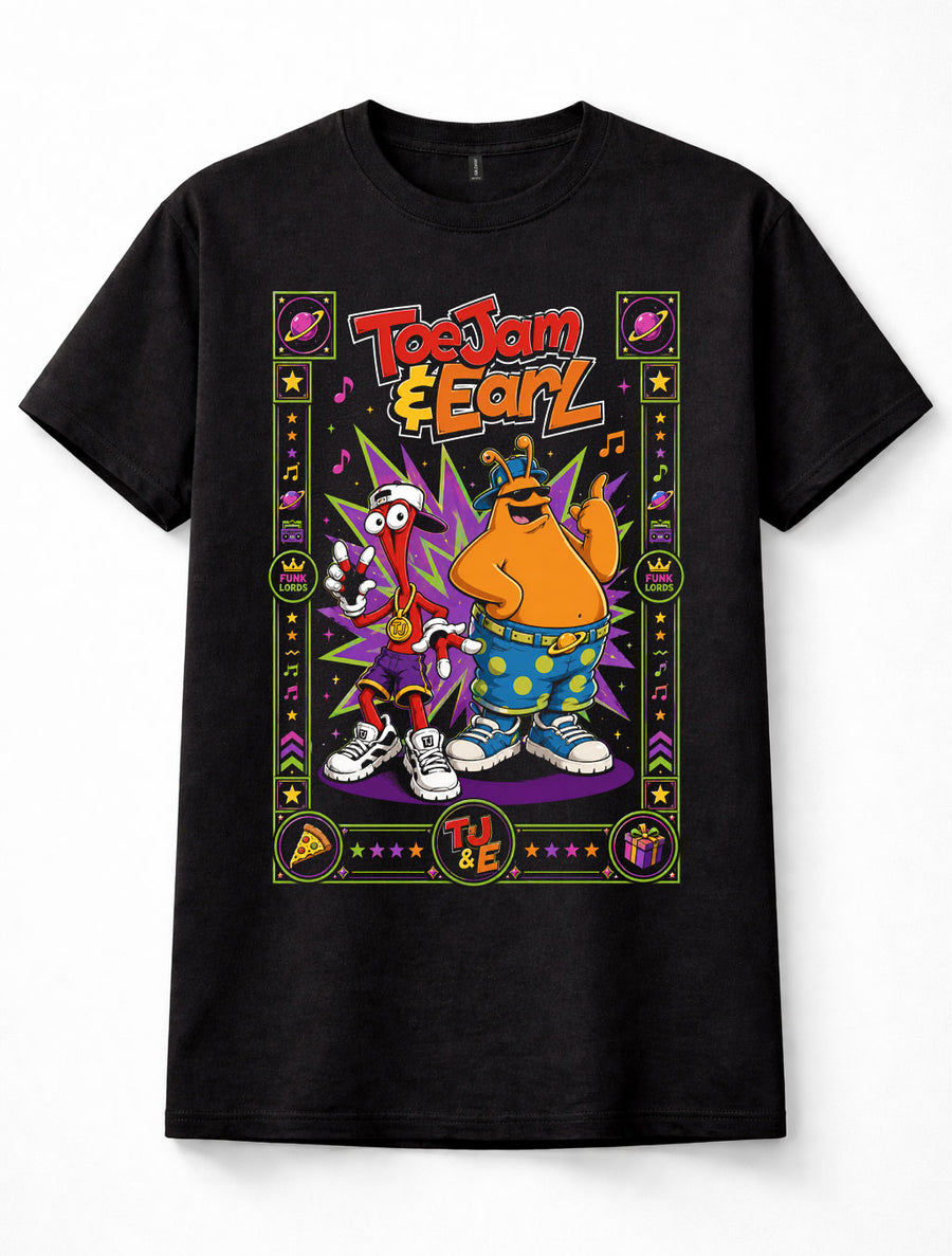 ToeJam & Earl Retro Sega Genesis Video Game Gamer Unisex T-Shirt