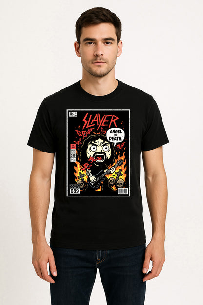 Slayer Tom Araya Thrash Metal Funko Pop Style Unisex T-Shirt