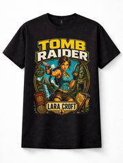Tomb Raider Lara Croft Adventure Gaming Graphic Unisex T-Shirt