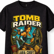Tomb Raider Lara Croft Adventure Gaming Graphic Unisex T-Shirt
