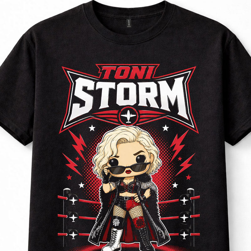 Toni Storm AEW Timeless Hollywood Glamour Wrestling Pop Unisex T-Shirt