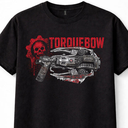 Gears of War Torque Bow COG Skull Gaming Black Unisex T-Shirt