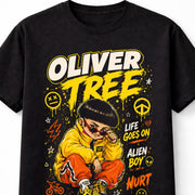 Oliver Tree Alien Boy Life Goes On Hurt Music Fan Unisex T-Shirt