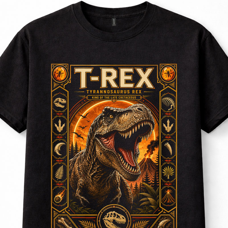 T-Rex Tyrannosaurus Rex Dinosaur Fossil Graphic Unisex T-Shirt